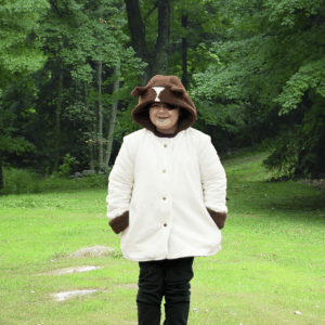 Handmade White Puppy Coat