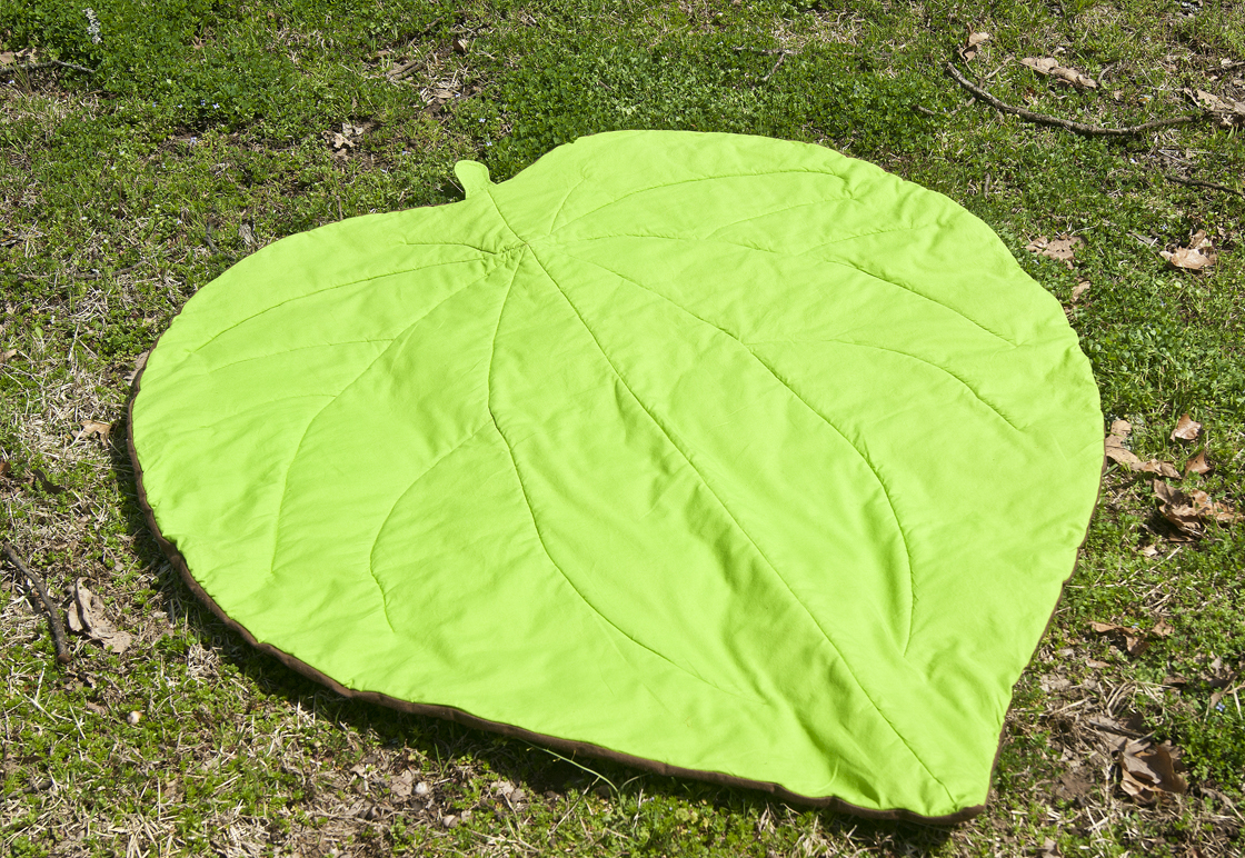 Handmade Kawakawa doll blanket