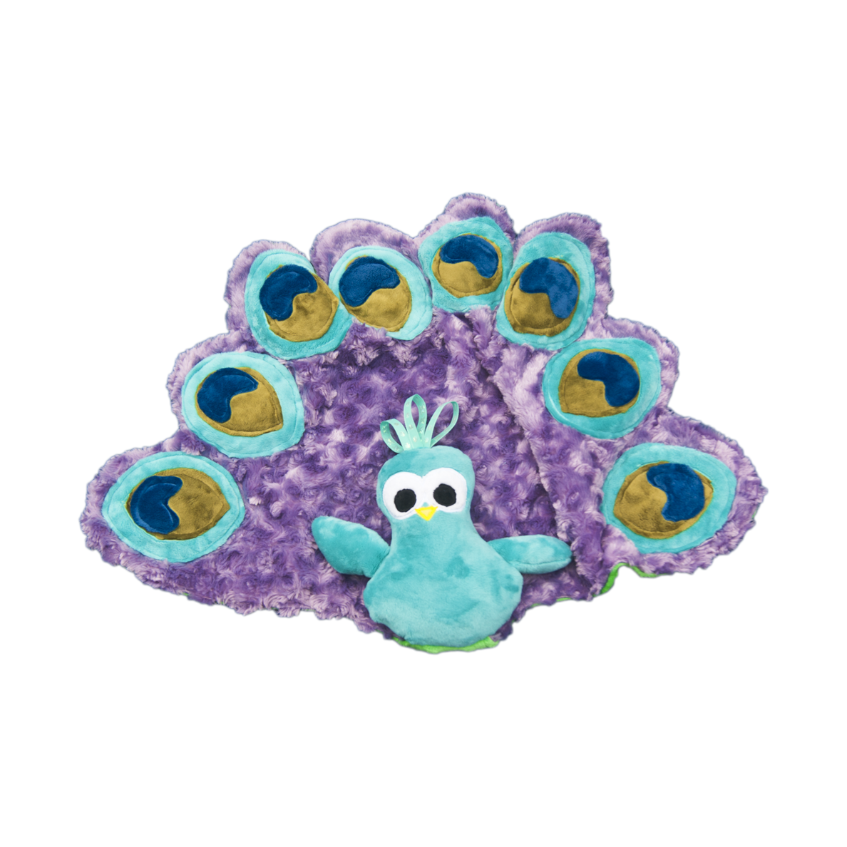 Handmade Peacock Stuffed Animal Lovey