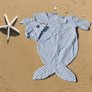 Handmade shark sleep sack