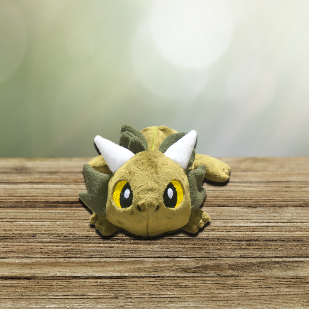 Dragon Pencil Pouch Belly Flop Front