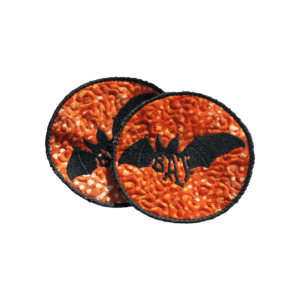 Quilted Bat Coasters