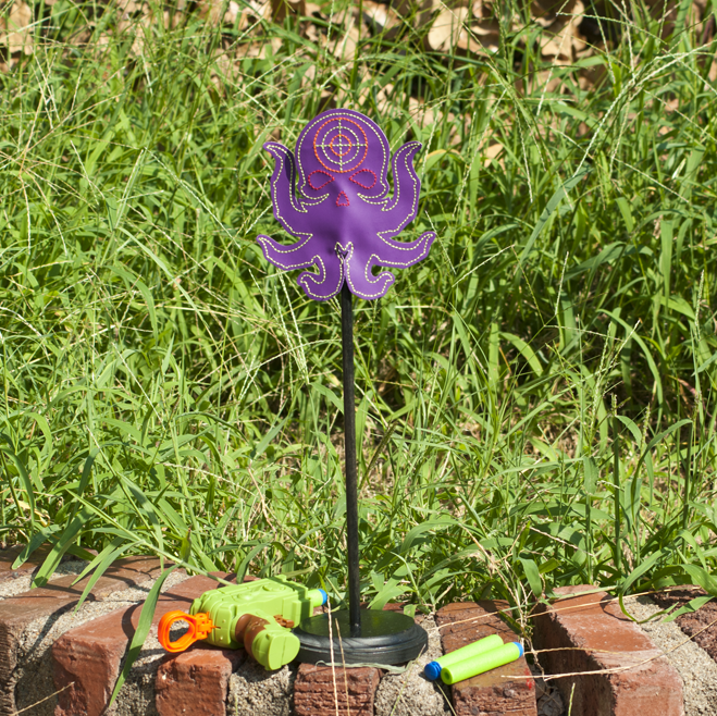 Alien Foam Gun Target