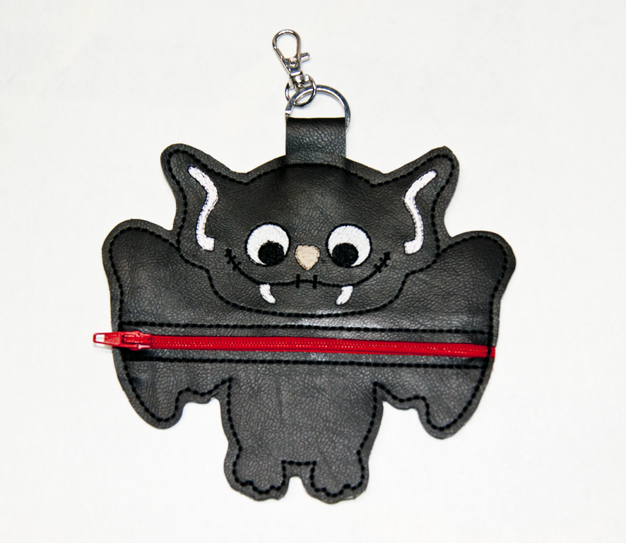 Handmade Bat-shaped Coin Purse