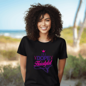 Dopest Hairstylist shirt mockup
