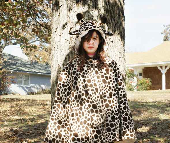 Handmade Giraffe Cape