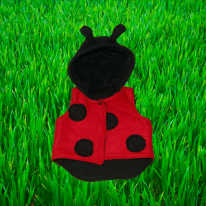 Handmade Ladybug Baby Vest