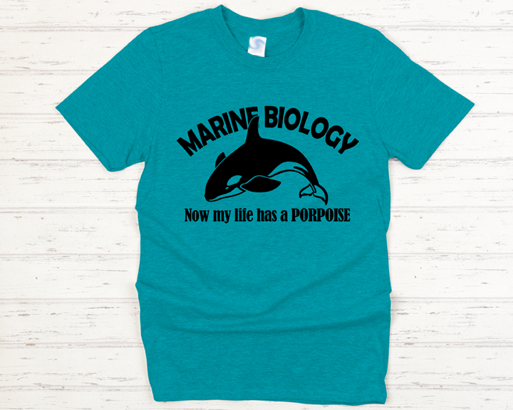 Marine Biology Shirt Mockup
