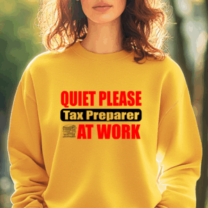 Quiet Please Sweatshirt Mockup