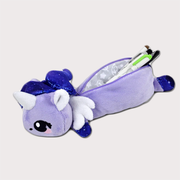 Unicorn Pencil Pouch Top View