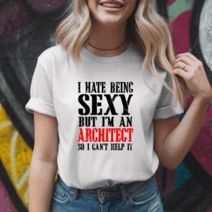 Sexy Architect Shirt Mockup