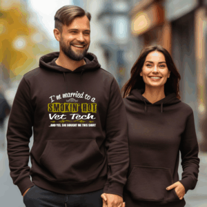 Smoking Hot Vet Tech Shirt Mockup