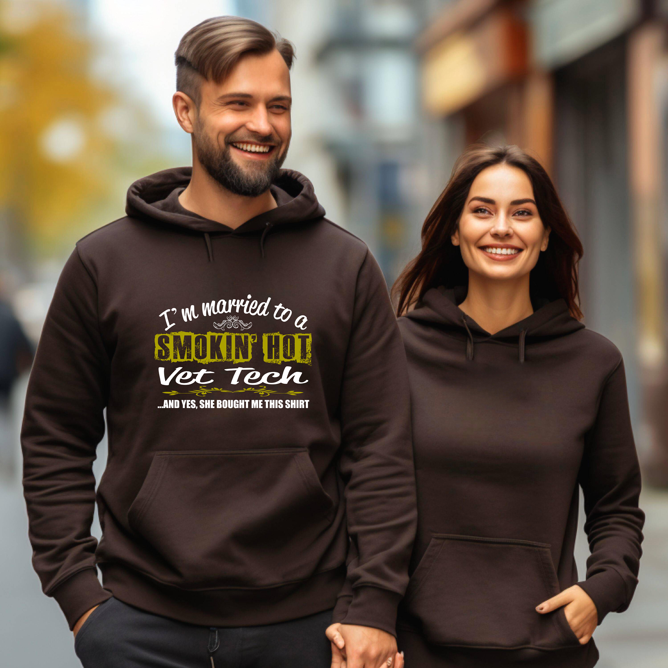 Smoking Hot Vet Tech Shirt Mockup