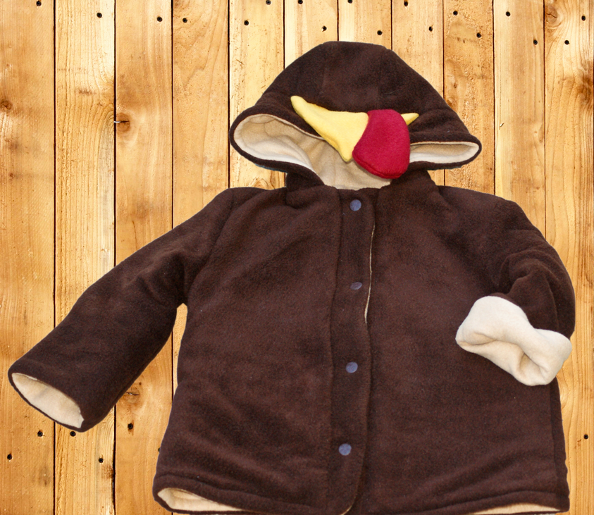 Handmade Turkey Child's Coat