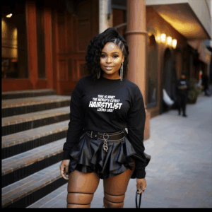 World's Cutest Hairstylist shirt mockup