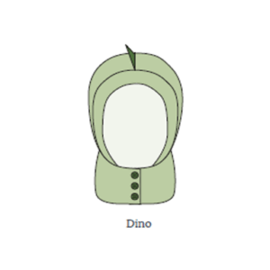 Dino headwear picture