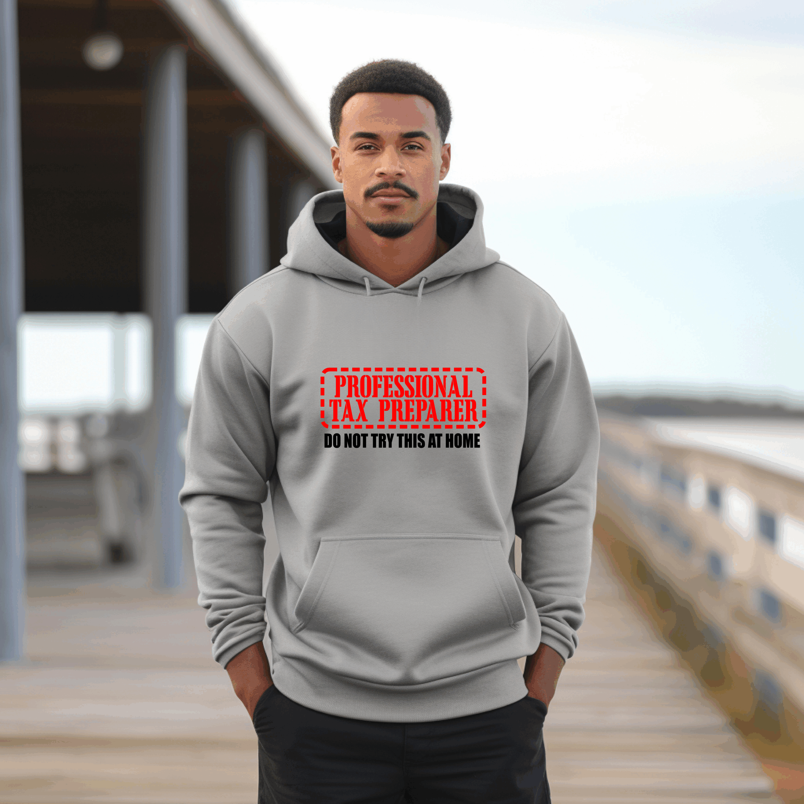 Professional Tax Preparer Hoodie Mockup