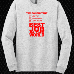 Tax Consultant Shirt Mockup