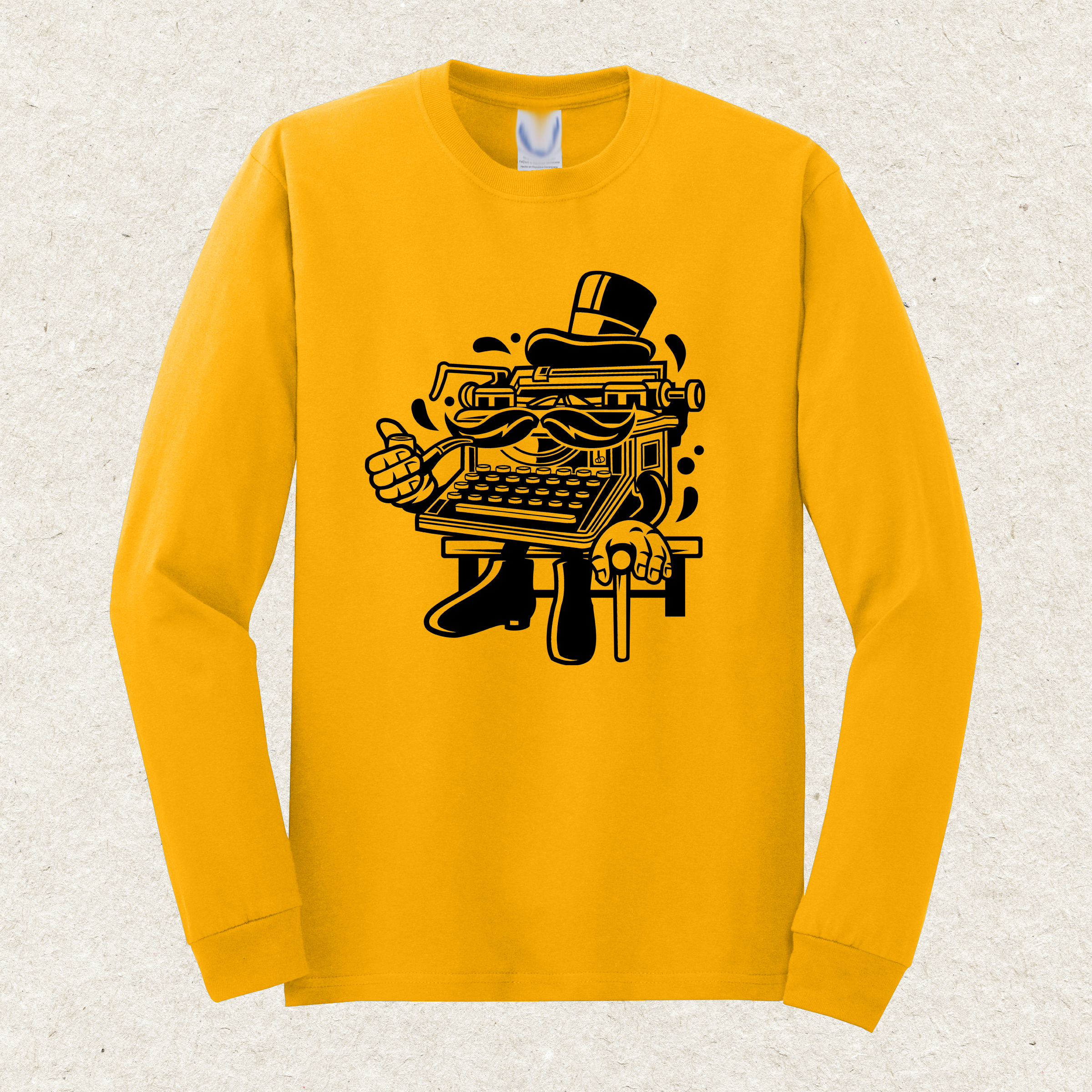 Typewriter Shirt Mockup