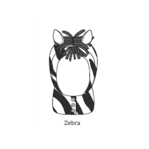 Zebra headwear picture