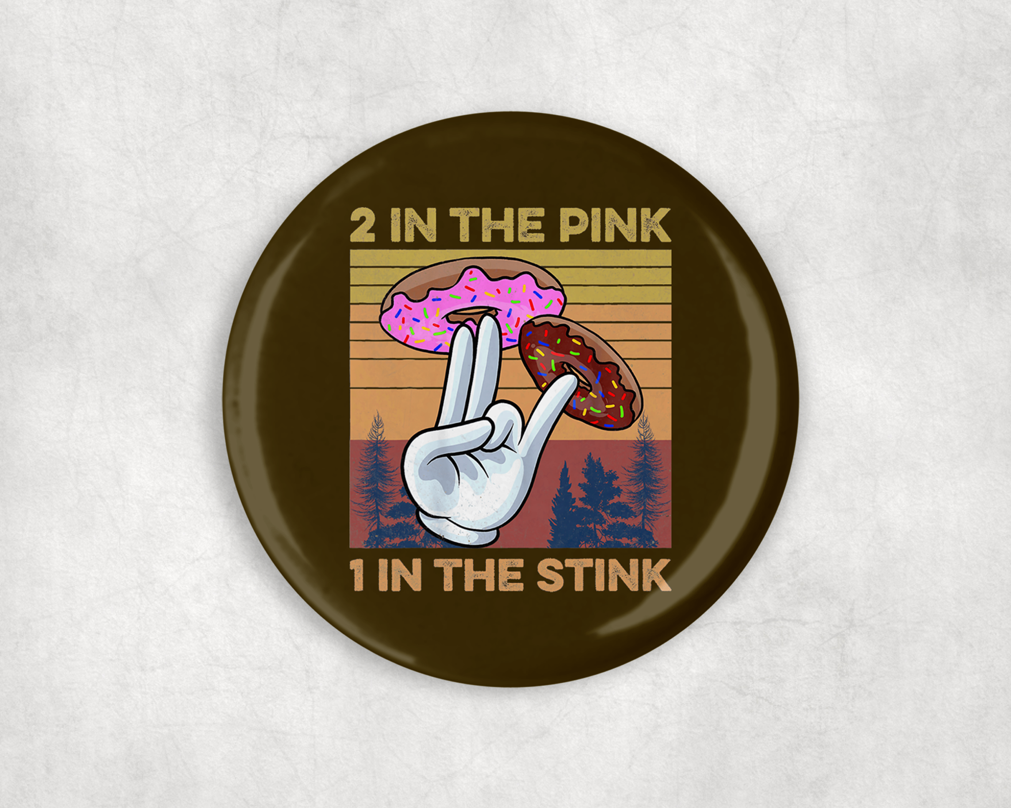 2 in the pink button mockup
