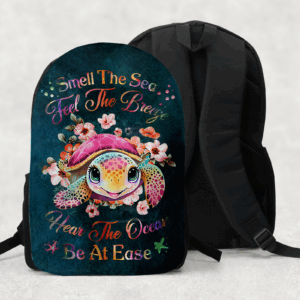 Be At Ease Backpack Mockup