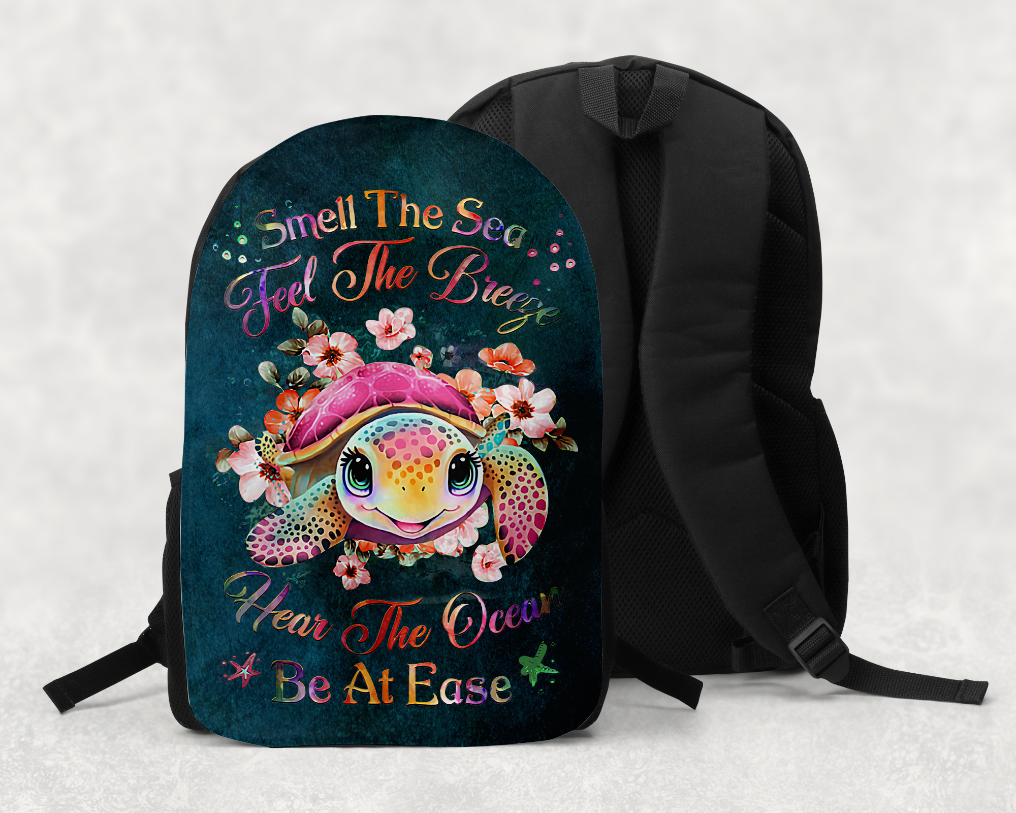 Be At Ease Backpack Mockup