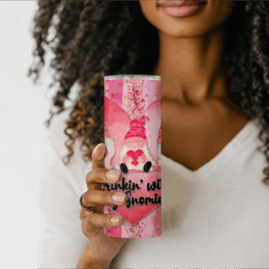 Drinking With My Gnomies Tumbler Mockup