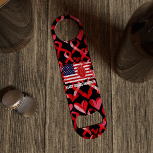 Heart Disease Awareness Bottle Opener Mockup