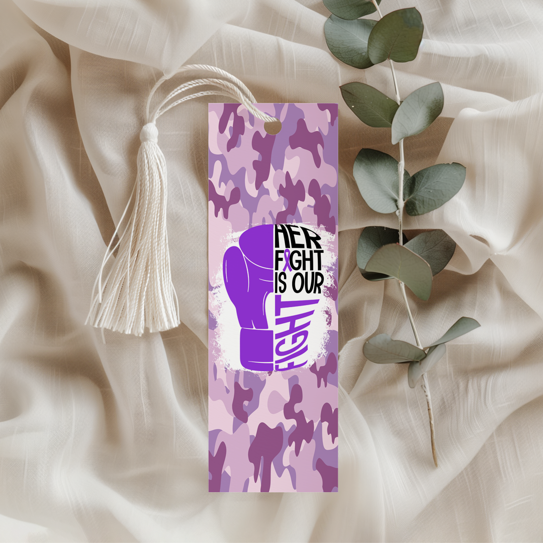 Her Fight Bookmark Mockup