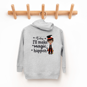 I'll Make Magic Happen Zip-Up Mockup