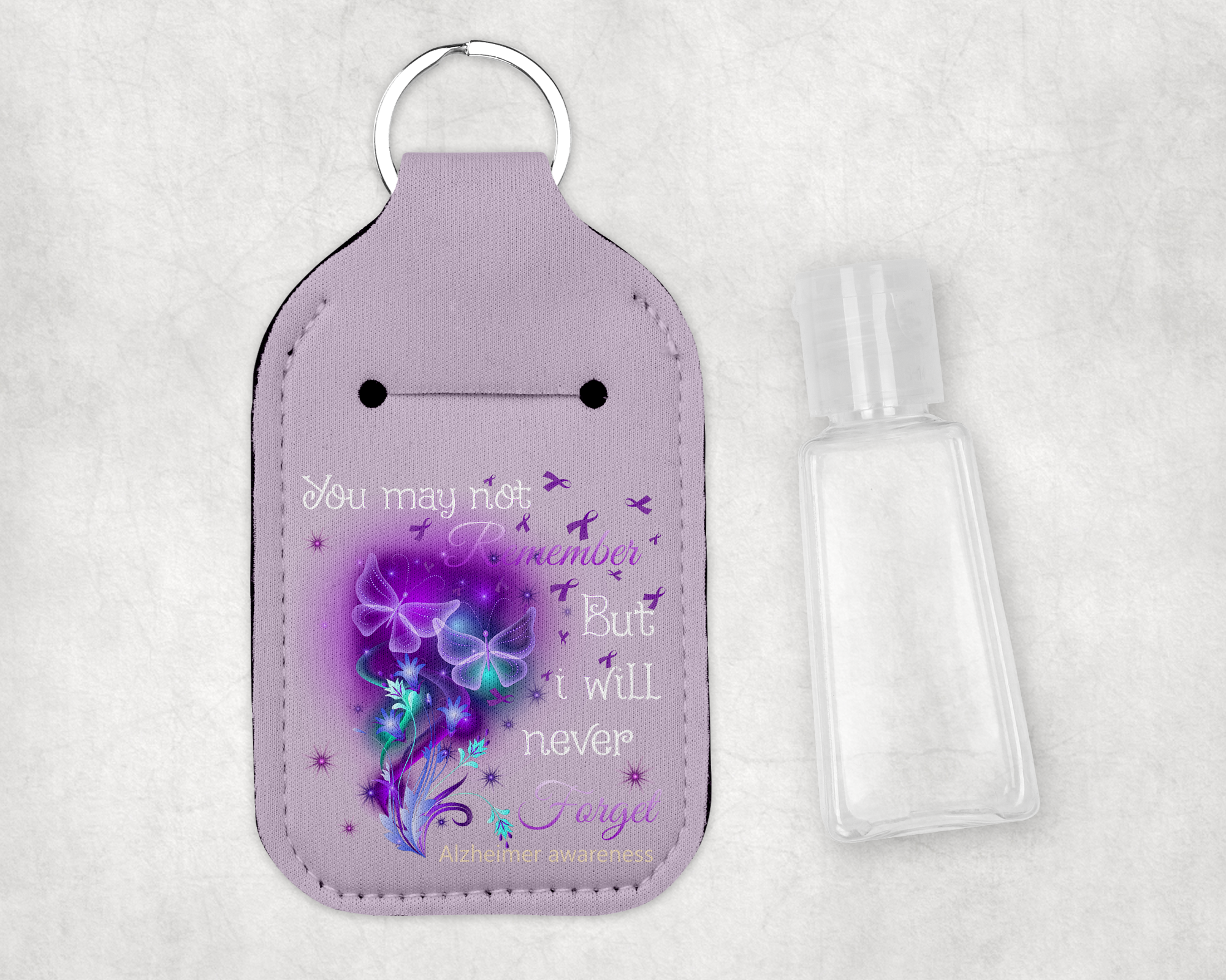 Remember Hand Sanitizer Holder Mockup