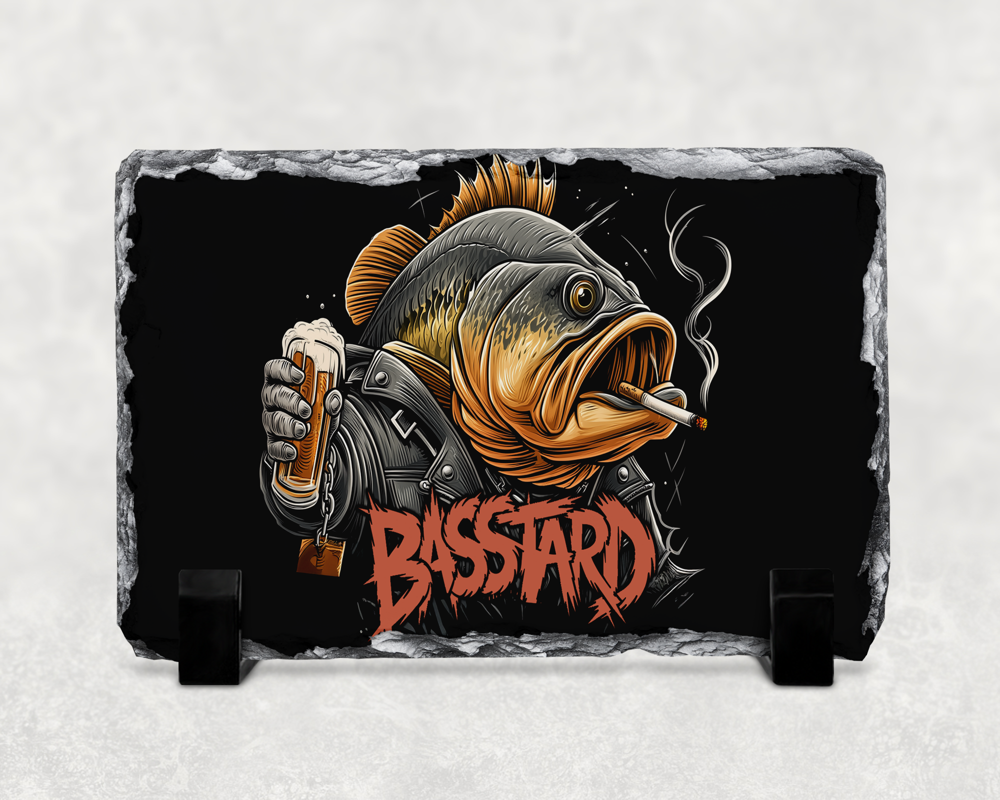 Basstard Slate Sign Mockup