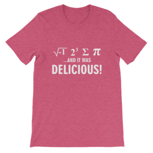 Pie Math Humor Shirt Mockup
