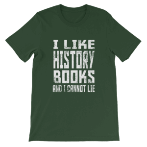 History Books Shirt Mockup