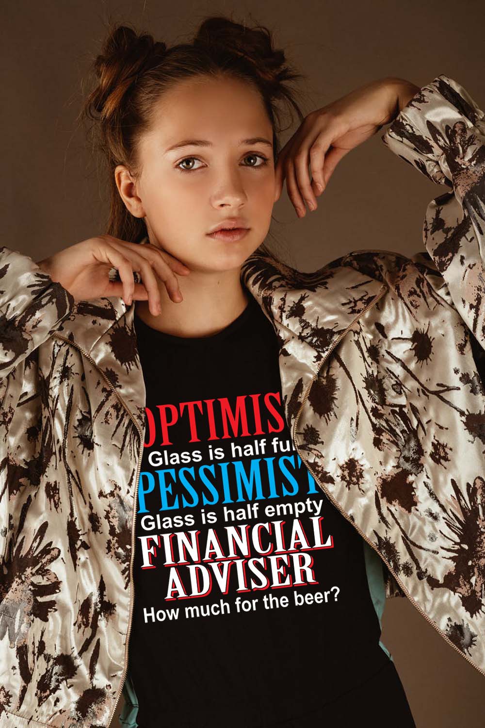 Financial Adviser Shirt Mockup