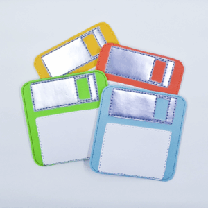 Computer Diskette Coasters