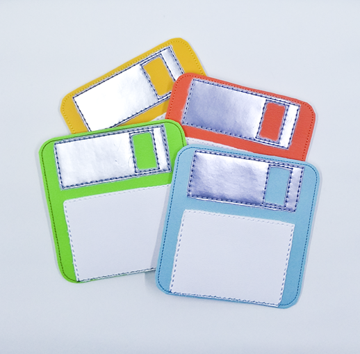 Computer Diskette Coasters