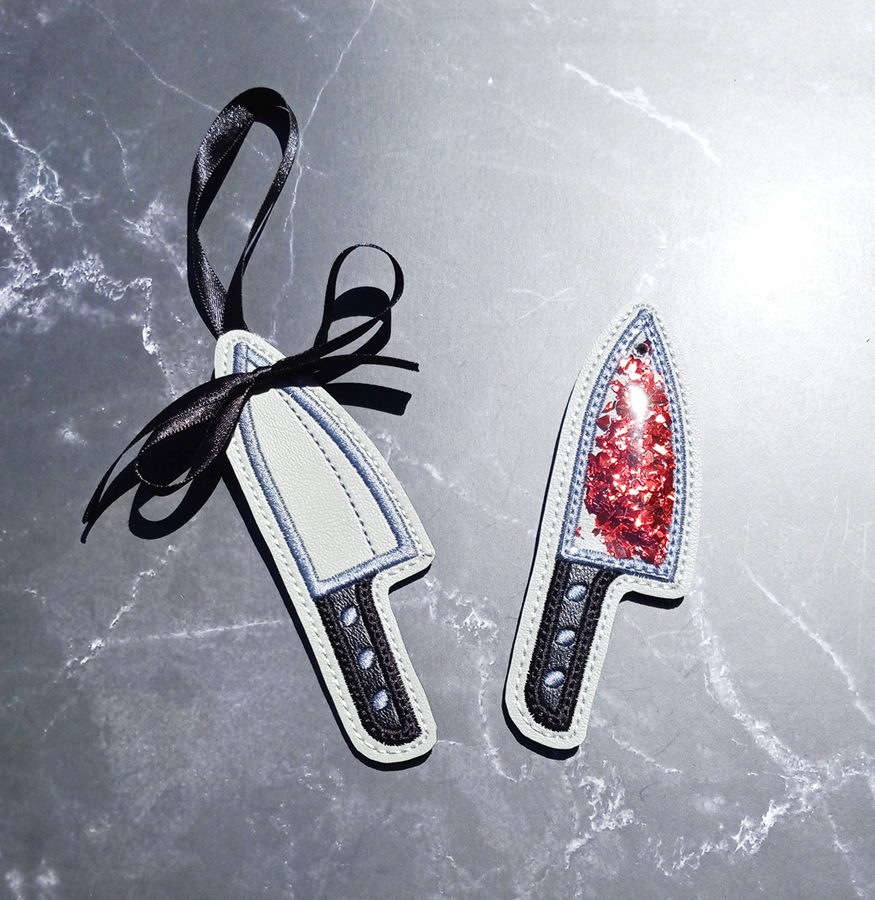 Knife Ornament/Bookmark