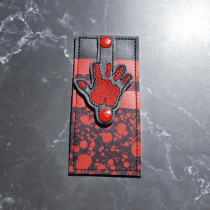 Bloody Handprint Card Wallet