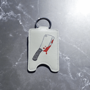 Bloody Cleaver Hand Sanitizer Holder