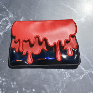 Bleeding Envelope Clutch