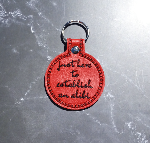 Establishing My Alibi Key Fob