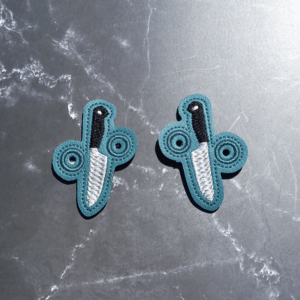 Knife Shoe Charms