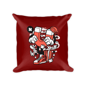 Magnet Cartoon Pillow Mockup
