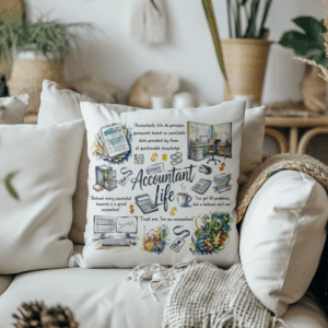 Account Life Pillow Cover Mockup