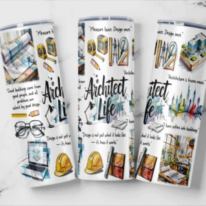 Architect Life Tumbler Mockup
