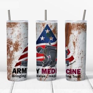 Army Medicine Tumbler Mockup