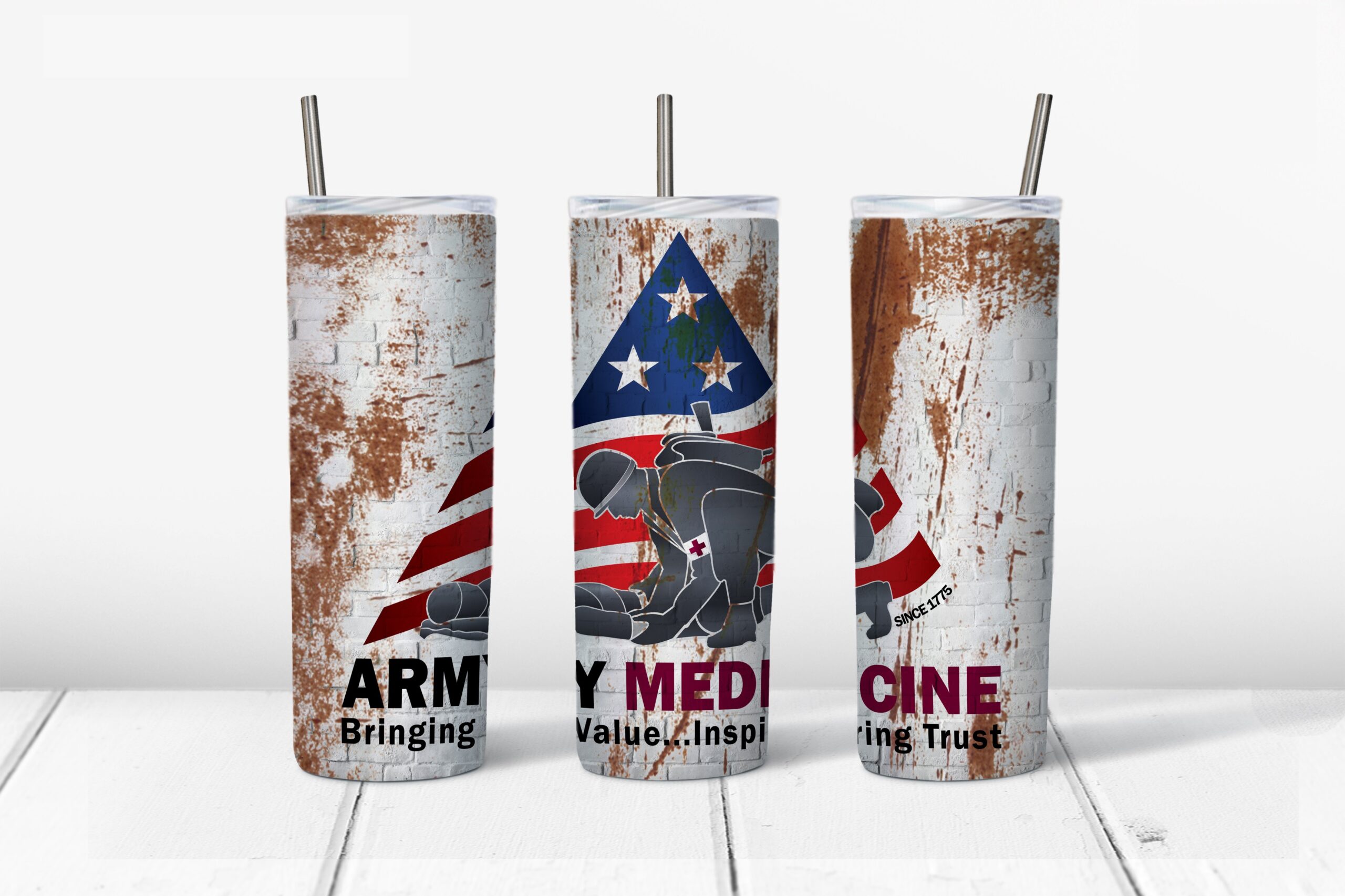 Army Medicine Tumbler Mockup