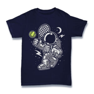 Astronaut Tennis Shirt Mockup
